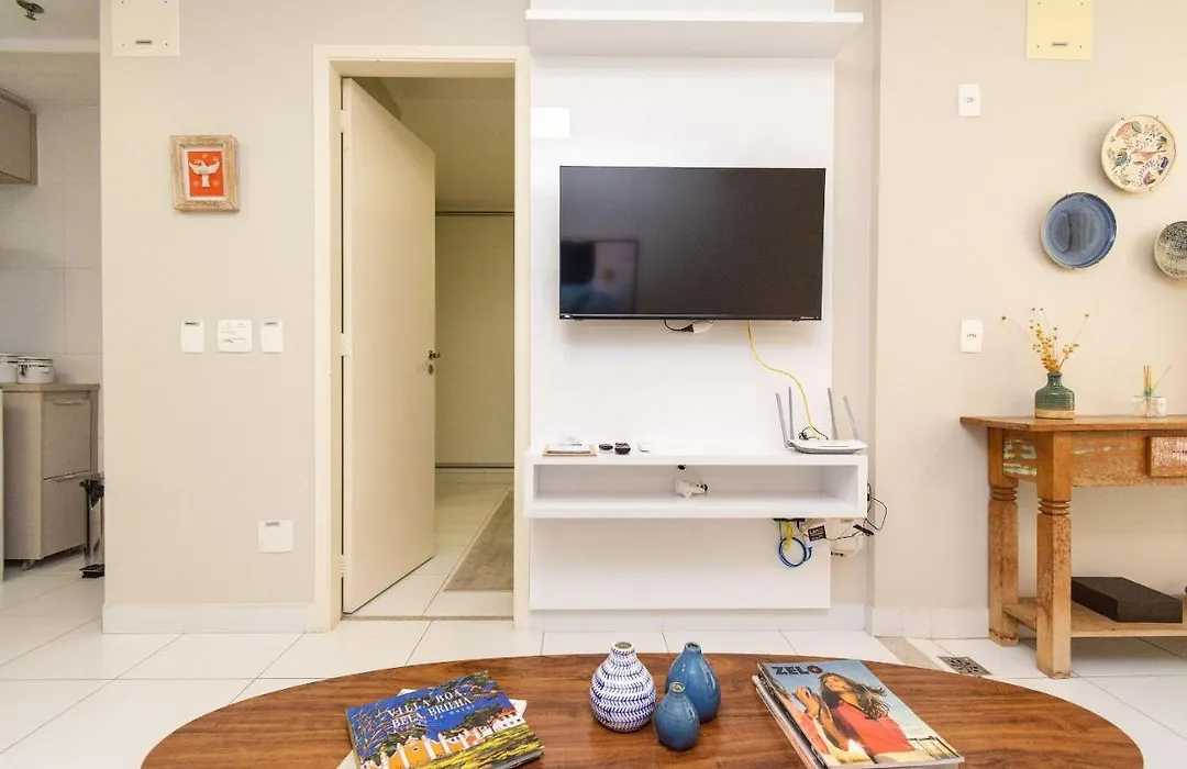 Mb407A Apto De 1 Quarto No Ed Metropolitan Barcelona - Completo - Garagem E Muito Conforto-1