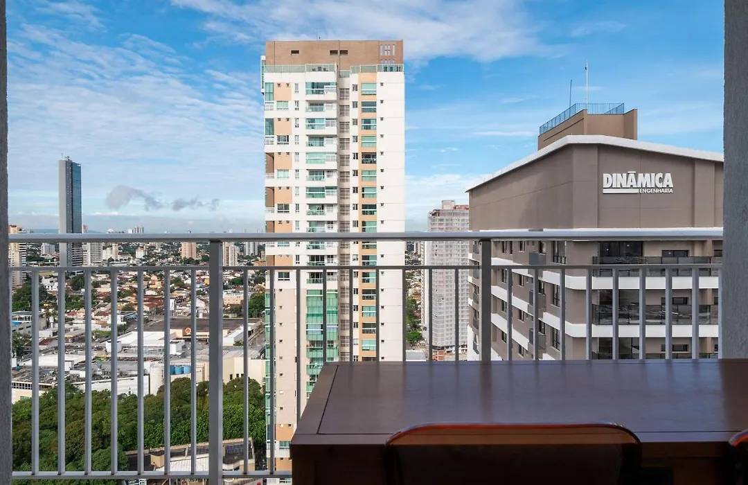 Flat No Ed Walk Bueno - Setor Bueno - Ao Lado Do Goiania Shopping - Wb2405- Andar Alto-1