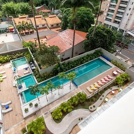 Flat No 6 Andar Do Edificio The Expression - Setor Bueno - Th608-3