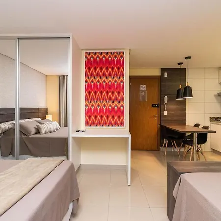 Flat Moderno No Setor Bueno - Edificio The Expression - Andar Alto - Th1607-2