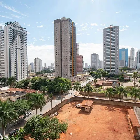 Flat Com Linda Piscina No Setor Bueno - Th605-2