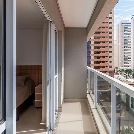 Flat Com Linda Piscina No Setor Bueno - Th605-3