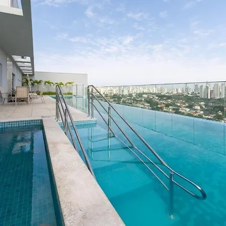 Flat Unico No Jardim Goias - Proximo Ao Shopping Flamboyant - Edf Metropolitan Sidney - Ms1102T-2
