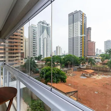Flat No Setor Bueno - Edificio The Expression - Wi-Fi - Garagem - Th307-3