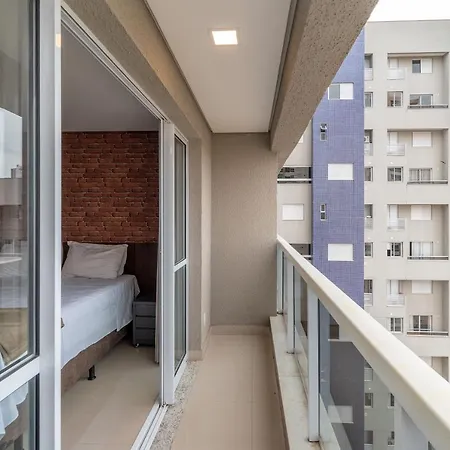 Th2004 Flat Aconchegante No 20 Andar Do Ed The Expression Com Vista Linda Para Cidade - Setor Bueno-3