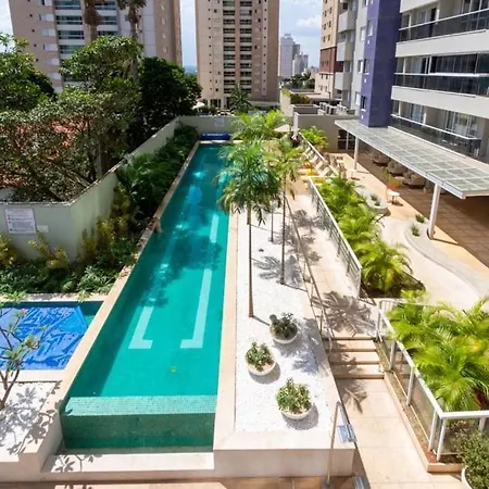 Flat Com Linda Vista De Goiania - Th1410-3